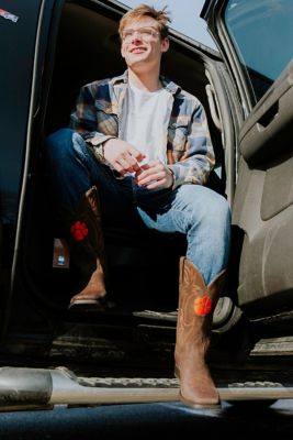 Image showing 6 th Gameday Boots Men's Western Boot, Clemson Tigers