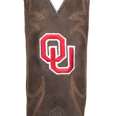 Image showing  Men's Western Boot - Oklahoma Sooners
