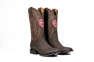 Image showing  Men's Western Boot, Oklahoma Sooners