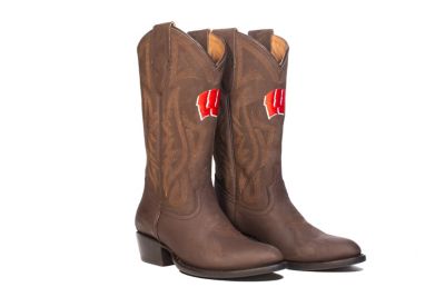 Image showing  Women's Western Boot, Wisconsin Badgers