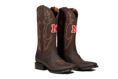 Image showing  Men's Western Boot, Nebraska Cornhuskers