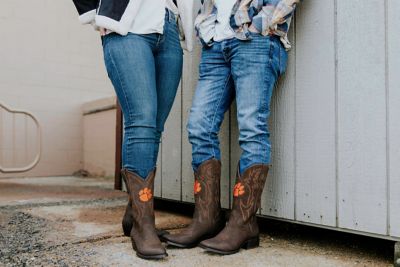 Image showing 6 th Gameday Boots Women's Western Boot, Clemson Tigers