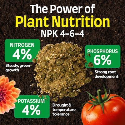 Image showing 5 th Alaska All Purpose Fish Fertilizer, 4-6-4, 4 lb.