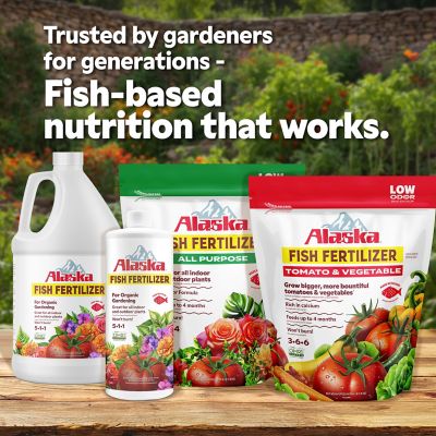 Image showing 6 th Alaska All Purpose Fish Fertilizer, 4-6-4, 4 lb.