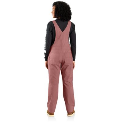 Image showing 1 th Carhartt Women's Rugged Flex Loose Fit Canvas Bib Overalls