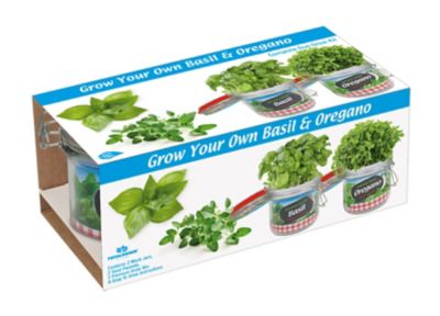 TotalGreen Holland Duo Weck Jars Herbs, Basil - Oregano