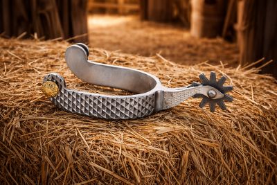 Image showing  Sweet Iron Rasp Design Spurs