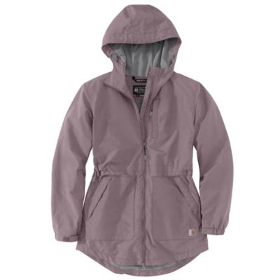 Image showing 0 th Carhartt Women's Rain Defender Relaxed Fit Full-Zip Lightweight Coat