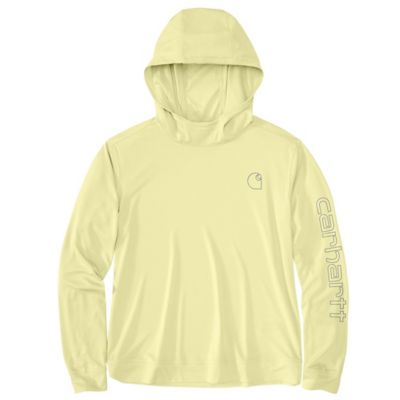 Image showing  Women's Force Sun Defender Lightweight Graphic Long-Sleeve Hooded Work T-Shirt