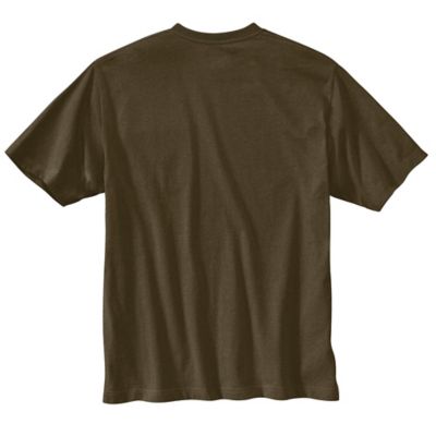 Image showing 1 th Carhartt Men's Iconic K87 Loose Fit Heavyweight Short-Sleeve Pocket T-Shirt