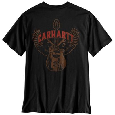Carhartt Men's Irvine Pocket Relaxed Guitar Graphic T-Shirt