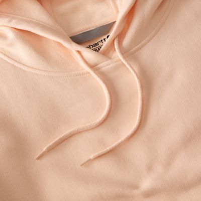 Image showing 6 th Carhartt Women's Sawyer Script Logo Hooded Sweatshirt