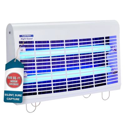 Flowtron Portable Indoor Fly Trap, 30W, Dual Lure Electric Insect Killer, 500 sq ft Coverage