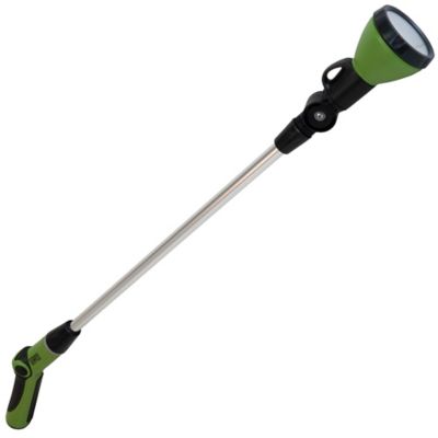 Image showing 6 th Ames 2-Piece Garden Hose Sprayer Set with 7-Pattern Nozzle and Watering Wand