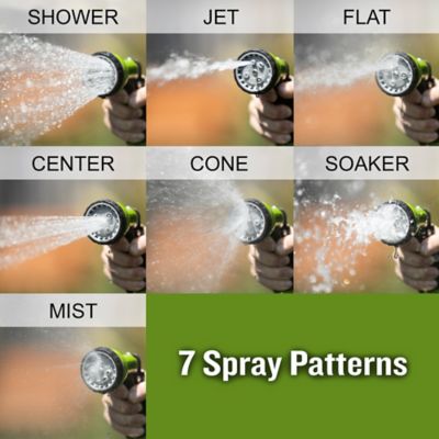 Image showing  7-Pattern Garden Hose Nozzle Sprayer