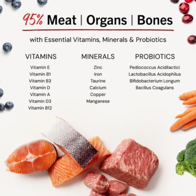 Image showing 7 th Stella & Chewy's Surf N Turf Dinner Patties Freeze-Dried Raw Dog Food