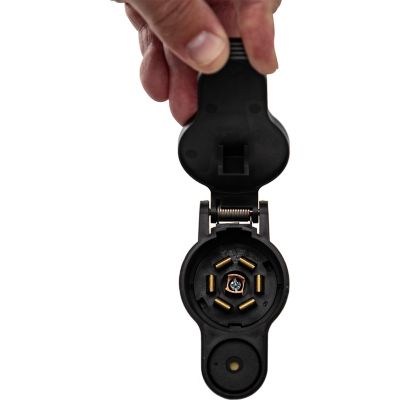 Image showing 7 th Buyers Products 7-Way RV Connector with Backup Alarm