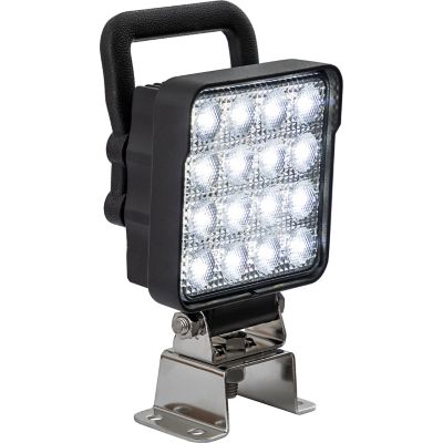 Image showing  4.25 Inch Square LED Flood Light with Handle and Switch
