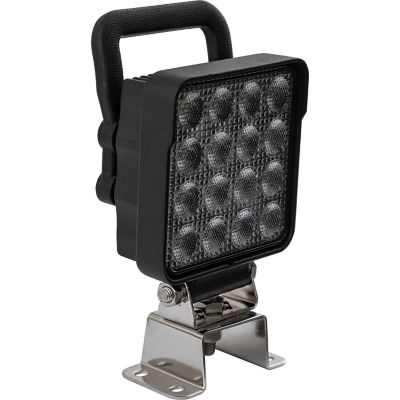 Image showing  4.25 Inch Square LED Flood Light with Handle and Switch