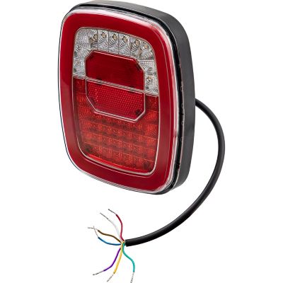 Image showing  Low Profile Combination Rear Light with Strobe