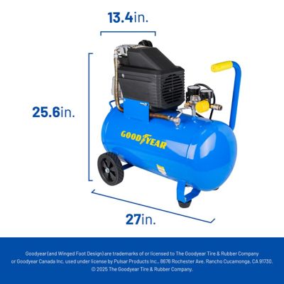 Image showing 6 th Goodyear 10 gal. 135PSI Air Compressor