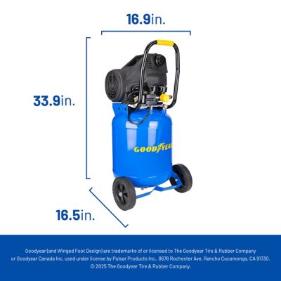 Image showing 7 th Goodyear 10 gal. 150PSI Air Compressor