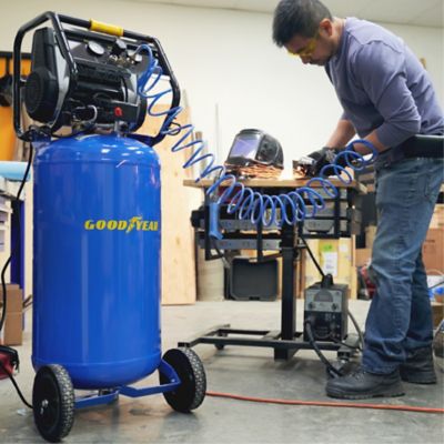 Image showing 4 th Goodyear 26 gal. 175PSI Air Compressor