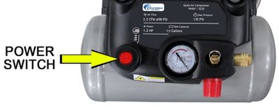 Image showing 6 th California Air Tools 1510 Quiet, Lightweight and Portable 1.5 gal., 1.0 hp Air Compressor