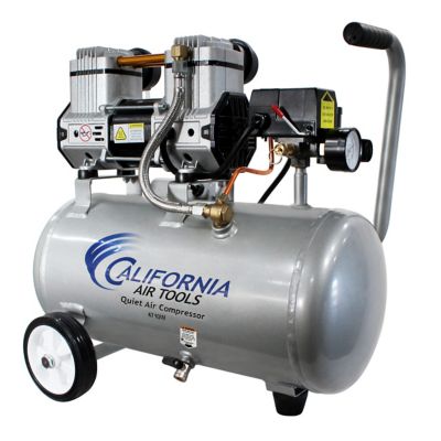 Image showing  4710 W Quiet, Lightweight and Portable 4.7 gal., 1.0 hp Air Compressor with wheels