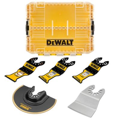 DEWALT Oscillating Tool Blades Gen Purpose Set W Case 5 pc.