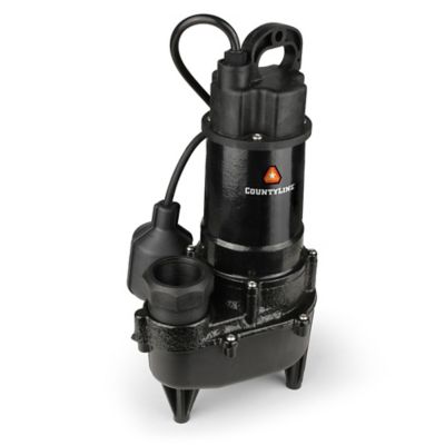 CountyLine 1/2 hp Cast Iron Sewage Pump