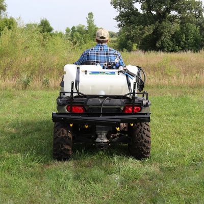 Image showing  25 Gallon Deluxe ATV Broadcast Sprayer - 2.2GPM, 10 ft. Swath