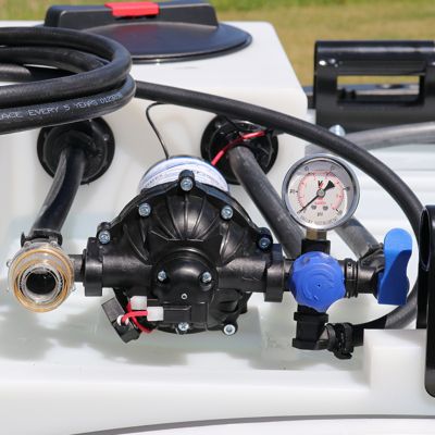 Image showing  50 Gallon Deluxe UTV Broadcast Sprayer - 3.0GPM, 10 ft. Swath