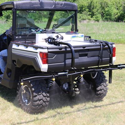 Image showing 5 th Master Mfg 50 Gallon Deluxe UTV Broadcast Sprayer - 3.0GPM, 10 ft. Swath