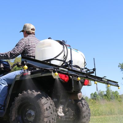 Image showing  25 Gallon ATV Broadcast Sprayer - 2.2GPM, 10 ft. Swath