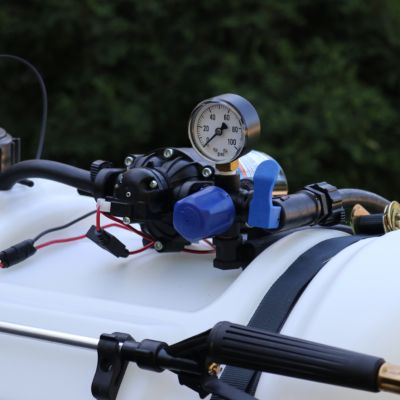 Image showing 6 th Master Mfg 25 Gallon ATV Broadcast Sprayer - 2.2GPM, 10 ft. Swath