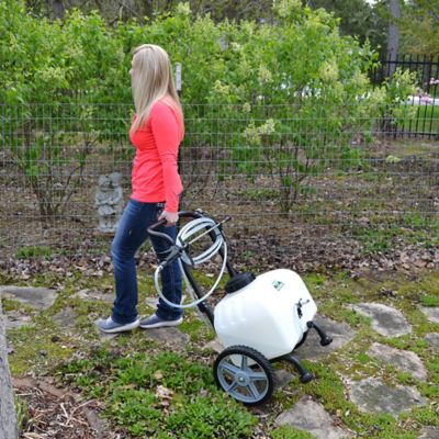 Image showing 9 th Master Mfg Revolt Lithium-Ion Series 9 gal. Pull & Tow Sprayer-1.0 GPM, 50 in. Swath