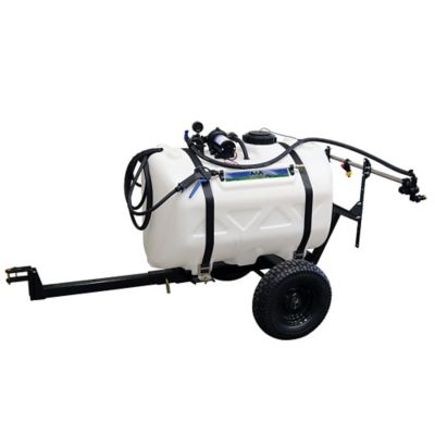 Image showing  60 gal. Deluxe Lawn Trailer Broadcast Sprayer, 3.0 GPM, 30 ft. Swath