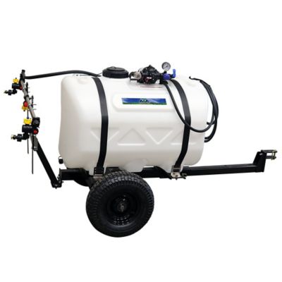 Image showing  60 gal. Deluxe Lawn Trailer Broadcast Sprayer, 3.0 GPM, 30 ft. Swath