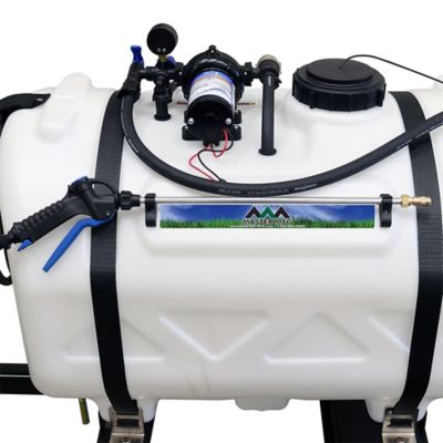 Image showing  60 gal. Deluxe Lawn Trailer Broadcast Sprayer, 3.0 GPM, 30 ft. Swath