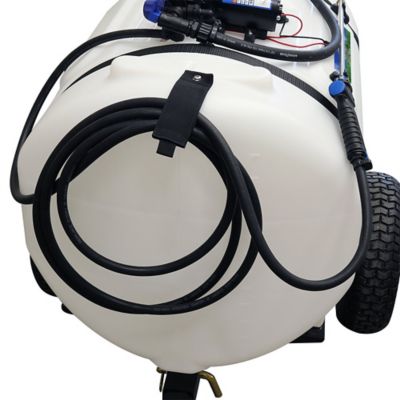 Image showing  60 gal. Deluxe Lawn Trailer Broadcast Sprayer, 3.0 GPM, 30 ft. Swath