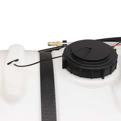 Image showing 5 th Master Mfg 60 gal. Deluxe Lawn Trailer Broadcast Sprayer, 3.0 GPM, 30 ft. Swath