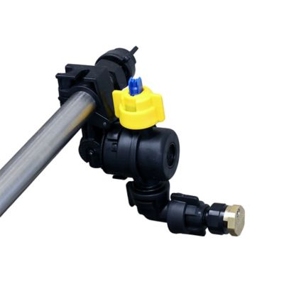 Image showing 6 th Master Mfg 60 gal. Deluxe Lawn Trailer Broadcast Sprayer, 3.0 GPM, 30 ft. Swath