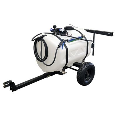 Master Mfg 60 gal. Deluxe Tow Broadcast Sprayer - 2.2GPM, 10 ft. Swath