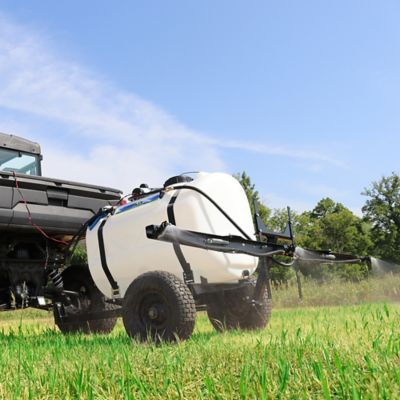 Image showing 2 th Master Mfg 60 gal. Deluxe Tow Broadcast Sprayer - 2.2GPM, 10 ft. Swath
