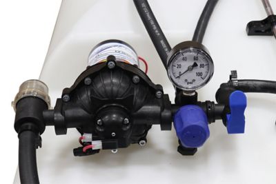 Image showing  36 gal. Premium Lawn Trailer Broadcast Sprayer, 3.0 GPM, 10 ft. Swath