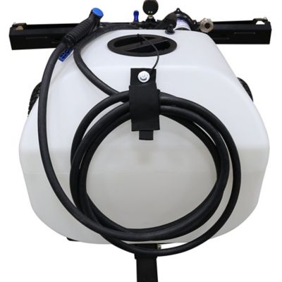 Image showing 5 th Master Mfg 36 gal. Premium Lawn Trailer Broadcast Sprayer, 3.0 GPM, 10 ft. Swath