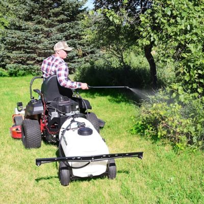 Image showing  25 gal. Trailer Broadcast Sprayer - 1,1GPM, 7 ft. Swath