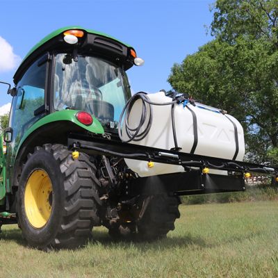 Image showing  60 Gallon Deluxe 3-Point Broadcast Sprayer - 2.2GPM, 10 ft. Swath
