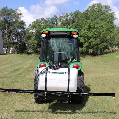 Image showing  60 Gallon Deluxe 3-Point Broadcast Sprayer - 2.2GPM, 10 ft. Swath